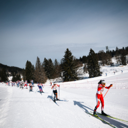 CHAMPIONNATS DE FRANCE SAMEDI,PREMANON, FRANCE - MARCH 28: GIGNOUX Anaelle March 28, 2026 in PREMANON, France. (Photo by Rodriguez Alexis / @Aleiks_photo)
