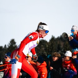 CHAMPIONNATS DE FRANCE SAMEDI,PREMANON, FRANCE - MARCH 28: BURGAT-CHARVILLON Andrea March 28, 2026 in PREMANON, France. (Photo by Rodriguez Alexis / @Aleiks_photo)