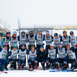 CHAMPIONNATS DE FRANCE SAMEDI,PREMANON, FRANCE - MARCH 28: PATOIS Daphne, COUPAT Liv, PIERREL Julie, PAGNIER Cloe, PERRY Leonie, BERTHET Melina, GAILLARD Justine, QUINTIN Lena, CONVARD Heidi, FAVRE BONVIN Manon., GATIE EVA, PIGNOT France, DUCORDEAU Juliette March 28, 2026 in PREMANON, France. (Photo by Rodriguez Alexis / @Aleiks_photo)