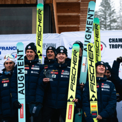 CHAMPIONNATS DE FRANCE SAMEDI,PREMANON, FRANCE - MARCH 28: PODIUM March 28, 2026 in PREMANON, France. (Photo by Rodriguez Alexis / @Aleiks_photo)