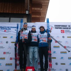 CHAMPIONNATS DE FRANCE SAMEDI,PREMANON, FRANCE - MARCH 28: PODIUM March 28, 2026 in PREMANON, France. (Photo by Rodriguez Alexis / @Aleiks_photo)