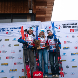 CHAMPIONNATS DE FRANCE SAMEDI,PREMANON, FRANCE - MARCH 28: PODIUM March 28, 2026 in PREMANON, France. (Photo by Rodriguez Alexis / @Aleiks_photo)