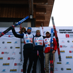 CHAMPIONNATS DE FRANCE SAMEDI,PREMANON, FRANCE - MARCH 28: PODIUM March 28, 2026 in PREMANON, France. (Photo by Rodriguez Alexis / @Aleiks_photo)