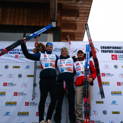 CHAMPIONNATS DE FRANCE SAMEDI,PREMANON, FRANCE - MARCH 28: PODIUM March 28, 2026 in PREMANON, France. (Photo by Rodriguez Alexis / @Aleiks_photo)