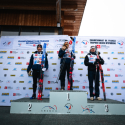 CHAMPIONNATS DE FRANCE SAMEDI,PREMANON, FRANCE - MARCH 28: PODIUM March 28, 2026 in PREMANON, France. (Photo by Rodriguez Alexis / @Aleiks_photo)