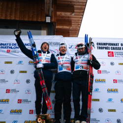 CHAMPIONNATS DE FRANCE SAMEDI,PREMANON, FRANCE - MARCH 28: PODIUM March 28, 2026 in PREMANON, France. (Photo by Rodriguez Alexis / @Aleiks_photo)