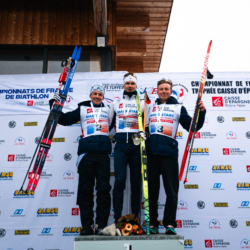 CHAMPIONNATS DE FRANCE SAMEDI,PREMANON, FRANCE - MARCH 28: PODIUM March 28, 2026 in PREMANON, France. (Photo by Rodriguez Alexis / @Aleiks_photo)