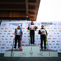 CHAMPIONNATS DE FRANCE SAMEDI,PREMANON, FRANCE - MARCH 28: PODIUM March 28, 2026 in PREMANON, France. (Photo by Rodriguez Alexis / @Aleiks_photo)