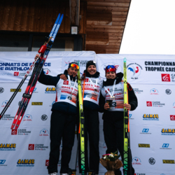 CHAMPIONNATS DE FRANCE SAMEDI,PREMANON, FRANCE - MARCH 28: PODIUM March 28, 2026 in PREMANON, France. (Photo by Rodriguez Alexis / @Aleiks_photo)