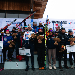 CHAMPIONNATS DE FRANCE SAMEDI,PREMANON, FRANCE - MARCH 28: PODIUM March 28, 2026 in PREMANON, France. (Photo by Rodriguez Alexis / @Aleiks_photo)