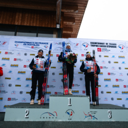 CHAMPIONNATS DE FRANCE SAMEDI,PREMANON, FRANCE - MARCH 28: PODIUM March 28, 2026 in PREMANON, France. (Photo by Rodriguez Alexis / @Aleiks_photo)