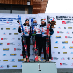 CHAMPIONNATS DE FRANCE SAMEDI,PREMANON, FRANCE - MARCH 28: PODIUM March 28, 2026 in PREMANON, France. (Photo by Rodriguez Alexis / @Aleiks_photo)