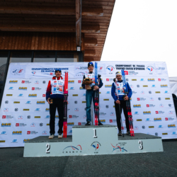CHAMPIONNATS DE FRANCE SAMEDI,PREMANON, FRANCE - MARCH 28: PODIUM March 28, 2026 in PREMANON, France. (Photo by Rodriguez Alexis / @Aleiks_photo)