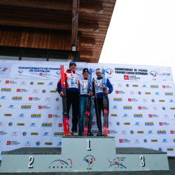 CHAMPIONNATS DE FRANCE SAMEDI,PREMANON, FRANCE - MARCH 28: PODIUM March 28, 2026 in PREMANON, France. (Photo by Rodriguez Alexis / @Aleiks_photo)