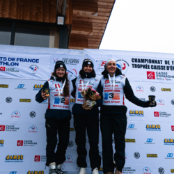 CHAMPIONNATS DE FRANCE SAMEDI,PREMANON, FRANCE - MARCH 28: PODIUM March 28, 2026 in PREMANON, France. (Photo by Rodriguez Alexis / @Aleiks_photo)