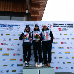 CHAMPIONNATS DE FRANCE SAMEDI,PREMANON, FRANCE - MARCH 28: PODIUM March 28, 2026 in PREMANON, France. (Photo by Rodriguez Alexis / @Aleiks_photo)