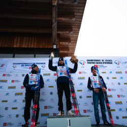 CHAMPIONNATS DE FRANCE SAMEDI,PREMANON, FRANCE - MARCH 28: PODIUM March 28, 2026 in PREMANON, France. (Photo by Rodriguez Alexis / @Aleiks_photo)