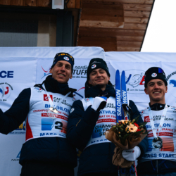 CHAMPIONNATS DE FRANCE SAMEDI,PREMANON, FRANCE - MARCH 28: PODIUM March 28, 2026 in PREMANON, France. (Photo by Rodriguez Alexis / @Aleiks_photo)