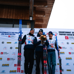 CHAMPIONNATS DE FRANCE SAMEDI,PREMANON, FRANCE - MARCH 28: PODIUM March 28, 2026 in PREMANON, France. (Photo by Rodriguez Alexis / @Aleiks_photo)