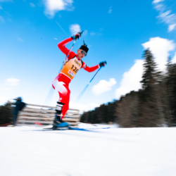 CHAMPIONNATS DE FRANCE VENDREDI,PREMANON, FRANCE - MARCH 27: LILIAN KEMBELLEC of FRA March 27, 2026 in PREMANON, France. (Photo by Rodriguez Alexis / @Aleiks_photo)