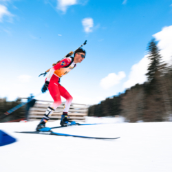 CHAMPIONNATS DE FRANCE VENDREDI,PREMANON, FRANCE - MARCH 27: VICTOR LAINE of FRA March 27, 2026 in PREMANON, France. (Photo by Rodriguez Alexis / @Aleiks_photo)