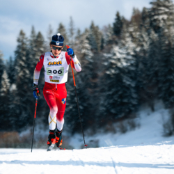 CHAMPIONNATS DE FRANCE VENDREDI,PREMANON, FRANCE - MARCH 27: Jules CHARRIER of FRA March 27, 2026 in PREMANON, France. (Photo by Rodriguez Alexis / @Aleiks_photo)