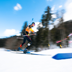 CHAMPIONNATS DE FRANCE VENDREDI,PREMANON, FRANCE - MARCH 27: GASPARD VINAY of FRA March 27, 2026 in PREMANON, France. (Photo by Rodriguez Alexis / @Aleiks_photo)