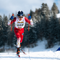 CHAMPIONNATS DE FRANCE VENDREDI,PREMANON, FRANCE - MARCH 27: Jules CHARRIER of FRA March 27, 2026 in PREMANON, France. (Photo by Rodriguez Alexis / @Aleiks_photo)