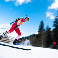 CHAMPIONNATS DE FRANCE VENDREDI,PREMANON, FRANCE - MARCH 27: MURRAY JACQUIN of FRA March 27, 2026 in PREMANON, France. (Photo by Rodriguez Alexis / @Aleiks_photo)