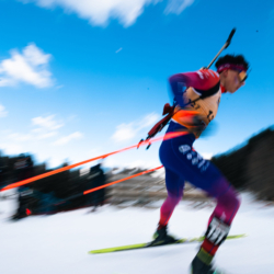 CHAMPIONNATS DE FRANCE VENDREDI,PREMANON, FRANCE - MARCH 27: TIMEO AMIOTTE of FRA March 27, 2026 in PREMANON, France. (Photo by Rodriguez Alexis / @Aleiks_photo)