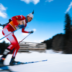 CHAMPIONNATS DE FRANCE VENDREDI,PREMANON, FRANCE - MARCH 27: MATHIS LAINE of FRA March 27, 2026 in PREMANON, France. (Photo by Rodriguez Alexis / @Aleiks_photo)