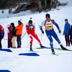 CHAMPIONNATS DE FRANCE VENDREDI,PREMANON, FRANCE - MARCH 27: ESTEBAN MOREIRA of FRA March 27, 2026 in PREMANON, France. (Photo by Rodriguez Alexis / @Aleiks_photo)