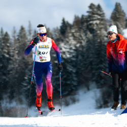 CHAMPIONNATS DE FRANCE VENDREDI,PREMANON, FRANCE - MARCH 27: Arthur MARGUET of FRA March 27, 2026 in PREMANON, France. (Photo by Rodriguez Alexis / @Aleiks_photo)