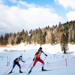 CHAMPIONNATS DE FRANCE VENDREDI,PREMANON, FRANCE - MARCH 27: VICTOR LAINE of FRA March 27, 2026 in PREMANON, France. (Photo by Rodriguez Alexis / @Aleiks_photo)
