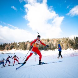 CHAMPIONNATS DE FRANCE VENDREDI,PREMANON, FRANCE - MARCH 27: LILIAN KEMBELLEC of FRA March 27, 2026 in PREMANON, France. (Photo by Rodriguez Alexis / @Aleiks_photo)