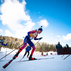 CHAMPIONNATS DE FRANCE VENDREDI,PREMANON, FRANCE - MARCH 27: JOE GUINCHARD of FRA March 27, 2026 in PREMANON, France. (Photo by Rodriguez Alexis / @Aleiks_photo)