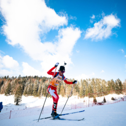 CHAMPIONNATS DE FRANCE VENDREDI,PREMANON, FRANCE - MARCH 27: ADRIAN DOREL of FRA March 27, 2026 in PREMANON, France. (Photo by Rodriguez Alexis / @Aleiks_photo)
