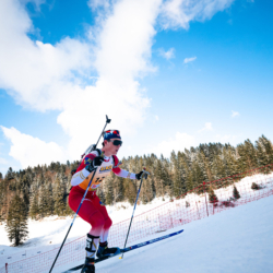 CHAMPIONNATS DE FRANCE VENDREDI,PREMANON, FRANCE - MARCH 27: MURRAY JACQUIN of FRA March 27, 2026 in PREMANON, France. (Photo by Rodriguez Alexis / @Aleiks_photo)