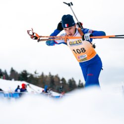 CHAMPIONNATS DE FRANCE VENDREDI,PREMANON, FRANCE - MARCH 27: ESTEBAN MOREIRA of FRA March 27, 2026 in PREMANON, France. (Photo by Rodriguez Alexis / @Aleiks_photo)