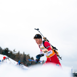 CHAMPIONNATS DE FRANCE VENDREDI,PREMANON, FRANCE - MARCH 27: VICTOR LAINE of FRA March 27, 2026 in PREMANON, France. (Photo by Rodriguez Alexis / @Aleiks_photo)