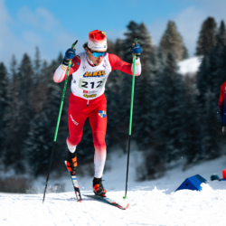 CHAMPIONNATS DE FRANCE VENDREDI,PREMANON, FRANCE - MARCH 27: Hugo GUYETAND of FRA March 27, 2026 in PREMANON, France. (Photo by Rodriguez Alexis / @Aleiks_photo)