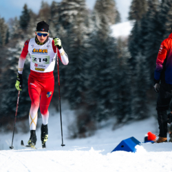 CHAMPIONNATS DE FRANCE VENDREDI,PREMANON, FRANCE - MARCH 27: Jolan MIGNEREY of FRA March 27, 2026 in PREMANON, France. (Photo by Rodriguez Alexis / @Aleiks_photo)