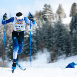 CHAMPIONNATS DE FRANCE VENDREDI,PREMANON, FRANCE - MARCH 27: Leon MEVEL of FRA March 27, 2026 in PREMANON, France. (Photo by Rodriguez Alexis / @Aleiks_photo)