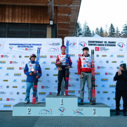 CHAMPIONNATS DE FRANCE VENDREDI,PREMANON, FRANCE - MARCH 27: PODIUM March 27, 2026 in PREMANON, France. (Photo by Rodriguez Alexis / @Aleiks_photo)