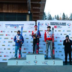 CHAMPIONNATS DE FRANCE VENDREDI,PREMANON, FRANCE - MARCH 27: PODIUM March 27, 2026 in PREMANON, France. (Photo by Rodriguez Alexis / @Aleiks_photo)