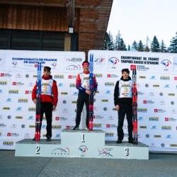 CHAMPIONNATS DE FRANCE VENDREDI,PREMANON, FRANCE - MARCH 27: PODIUM March 27, 2026 in PREMANON, France. (Photo by Rodriguez Alexis / @Aleiks_photo)