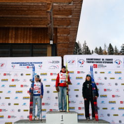 CHAMPIONNATS DE FRANCE VENDREDI,PREMANON, FRANCE - MARCH 27: PODIUM March 27, 2026 in PREMANON, France. (Photo by Rodriguez Alexis / @Aleiks_photo)