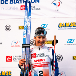 CHAMPIONNATS DE FRANCE VENDREDI,PREMANON, FRANCE - MARCH 27: PODIUM March 27, 2026 in PREMANON, France. (Photo by Rodriguez Alexis / @Aleiks_photo)