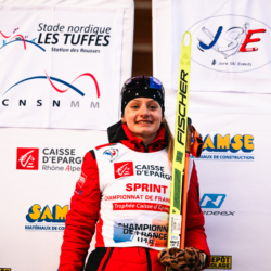 CHAMPIONNATS DE FRANCE VENDREDI,PREMANON, FRANCE - MARCH 27: PODIUM March 27, 2026 in PREMANON, France. (Photo by Rodriguez Alexis / @Aleiks_photo)