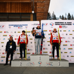 CHAMPIONNATS DE FRANCE VENDREDI,PREMANON, FRANCE - MARCH 27: PODIUM March 27, 2026 in PREMANON, France. (Photo by Rodriguez Alexis / @Aleiks_photo)